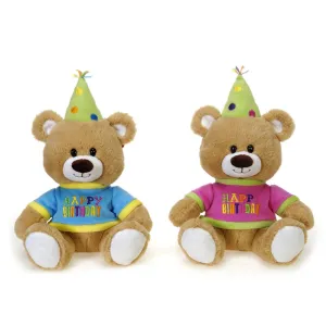 10" "Happy Birthday" Bears