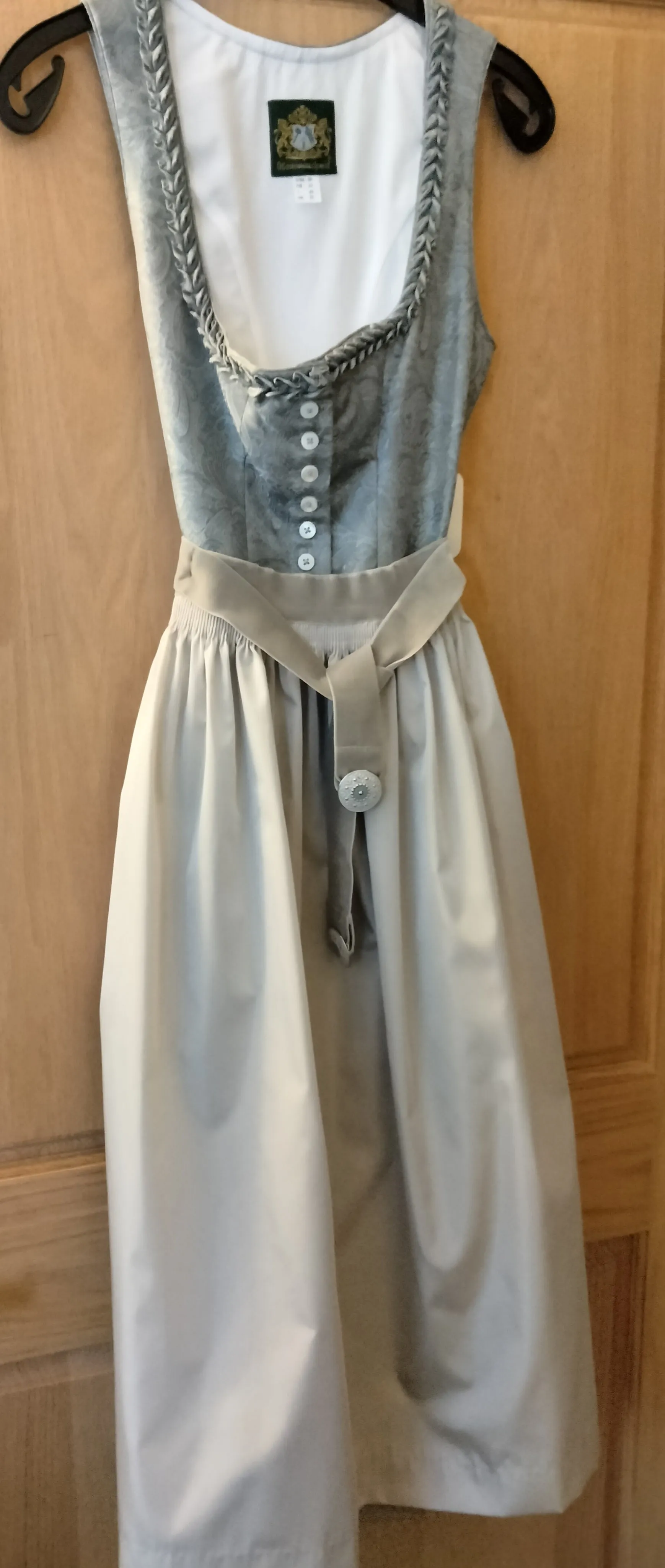 2222009-08 Elegant HAMMERSCHMID Schliersee, Blue/ Beige Combination , Size 38
