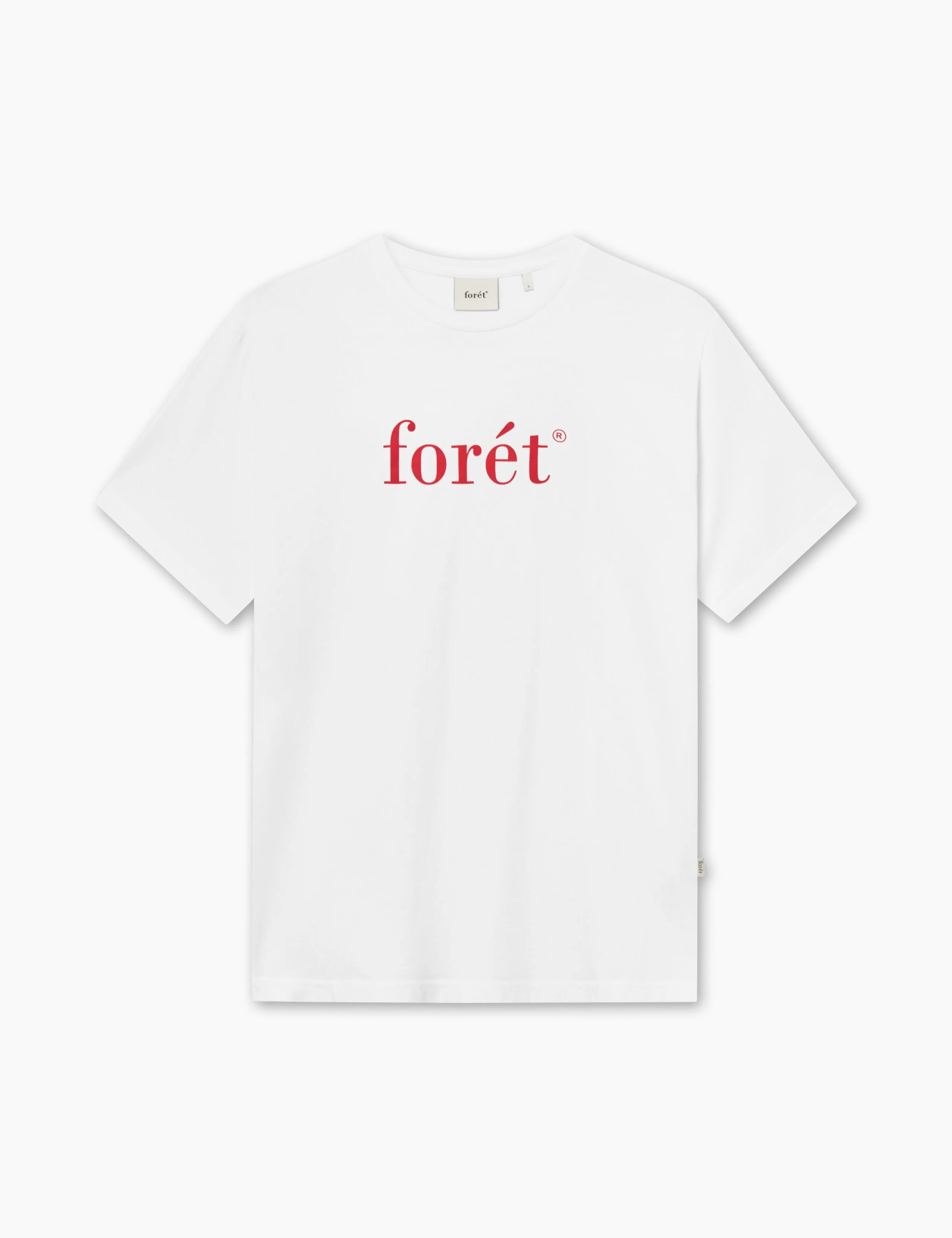 AMBER T-SHIRT - WHITE/RED