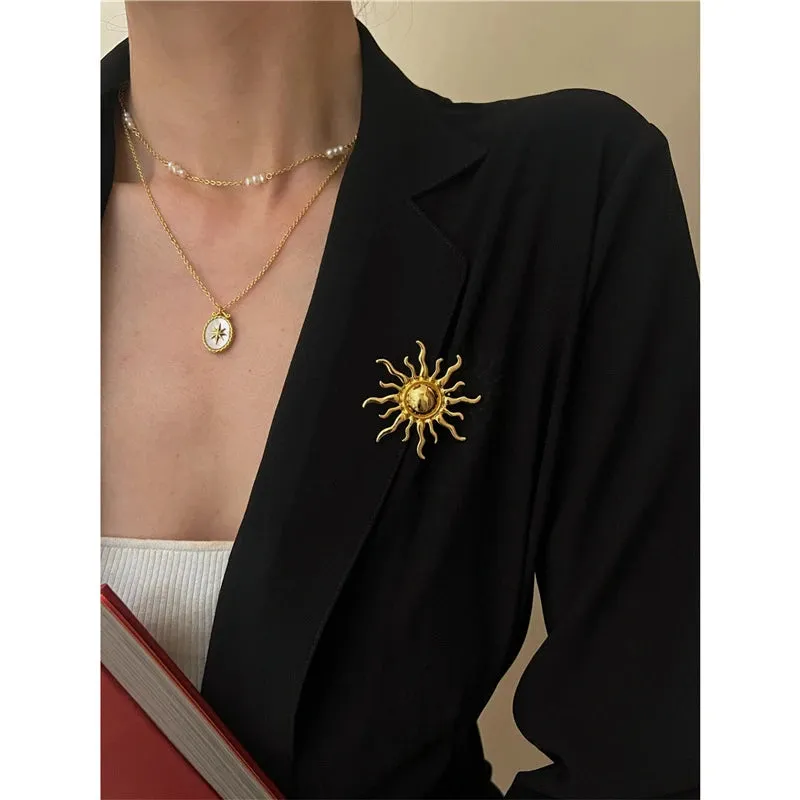 Asil Sequin Brooch Pin