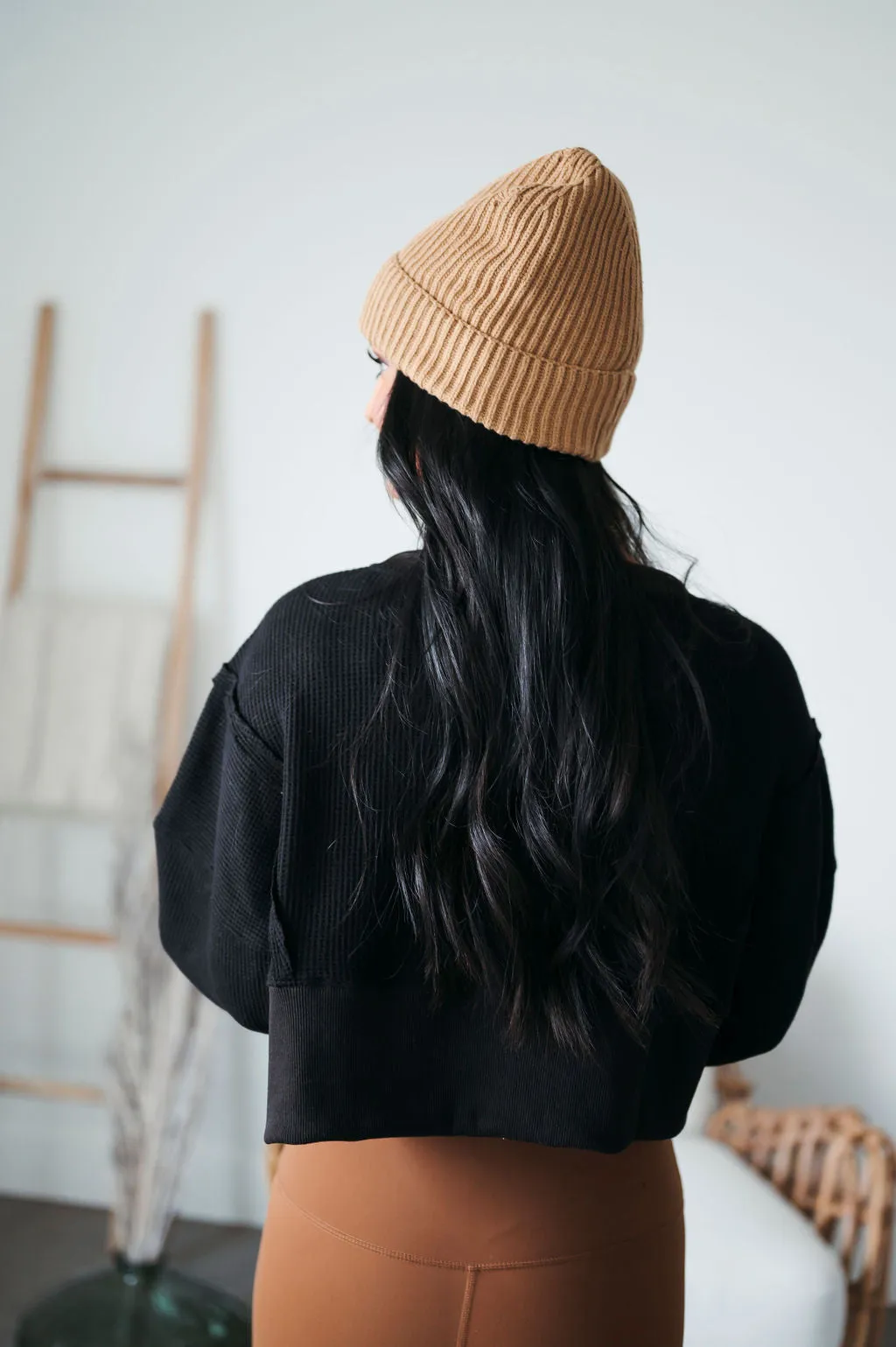 Austin Cropped Knit Sweater