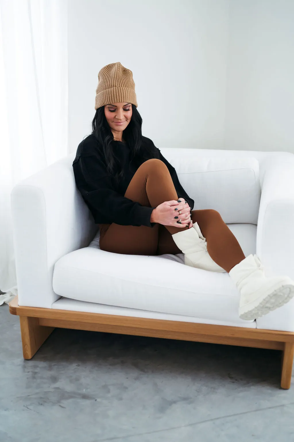 Austin Cropped Knit Sweater