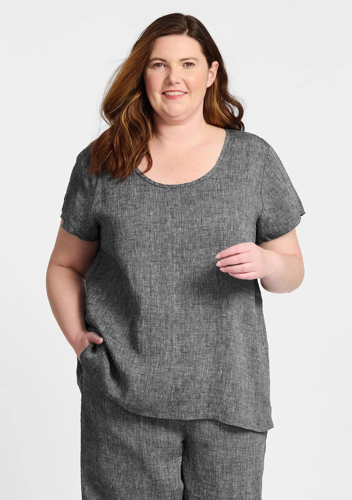 Blossom Blouse - Linen Shirt - FINAL SALE