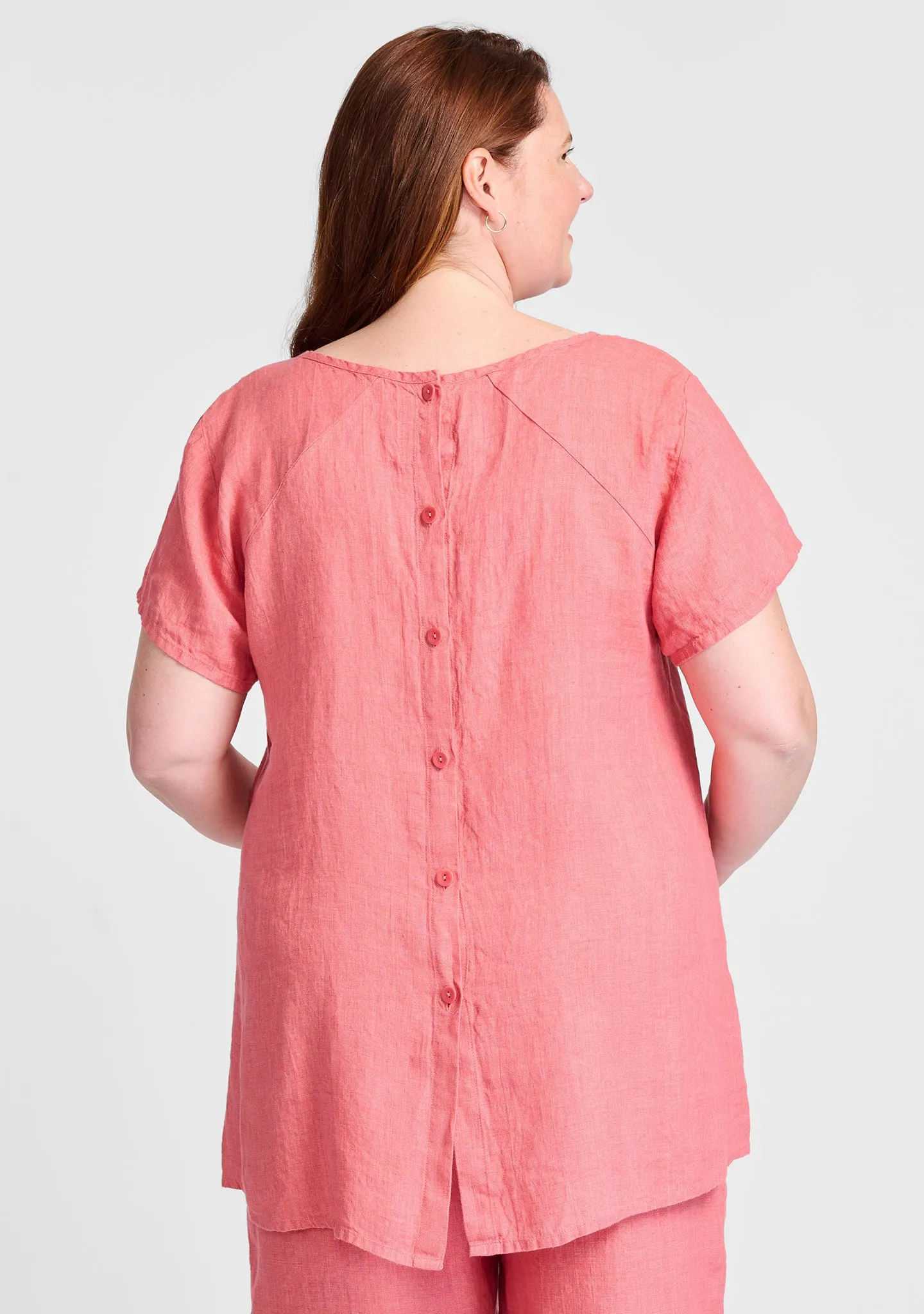 Blossom Blouse - Linen Shirt - FINAL SALE