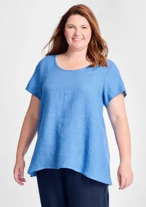 Blossom Blouse - Linen Shirt - FINAL SALE