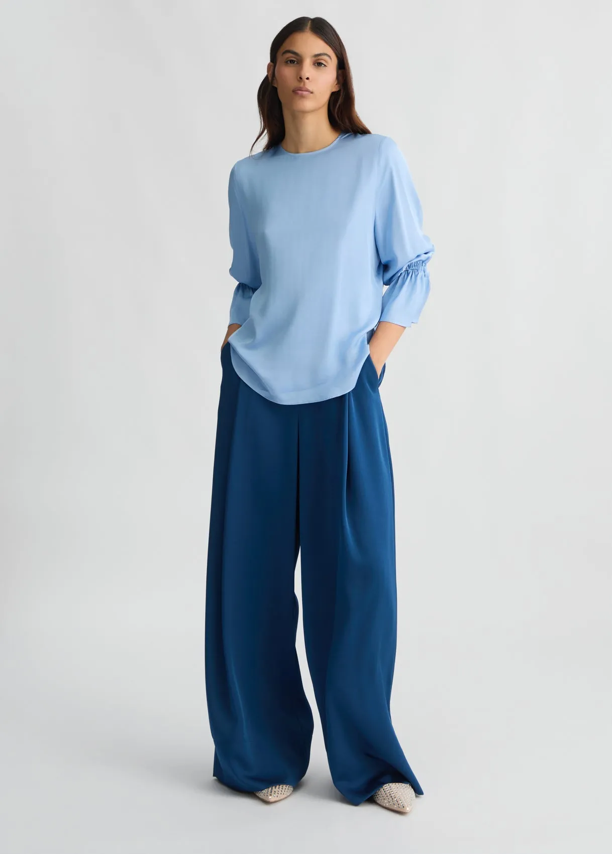 BLOUSE LIGHT BLUE