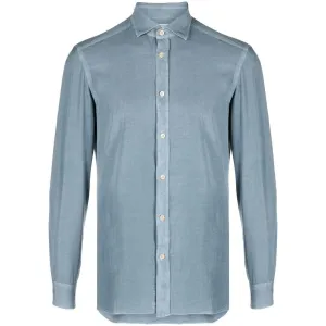 Boglioli Shirts Clear Blue
