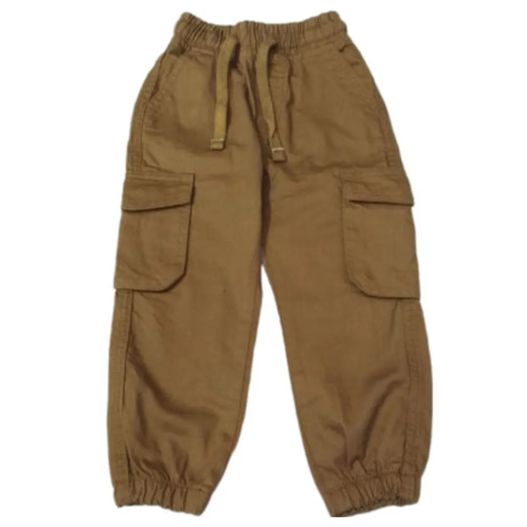 Boys twill trouser-Brown color