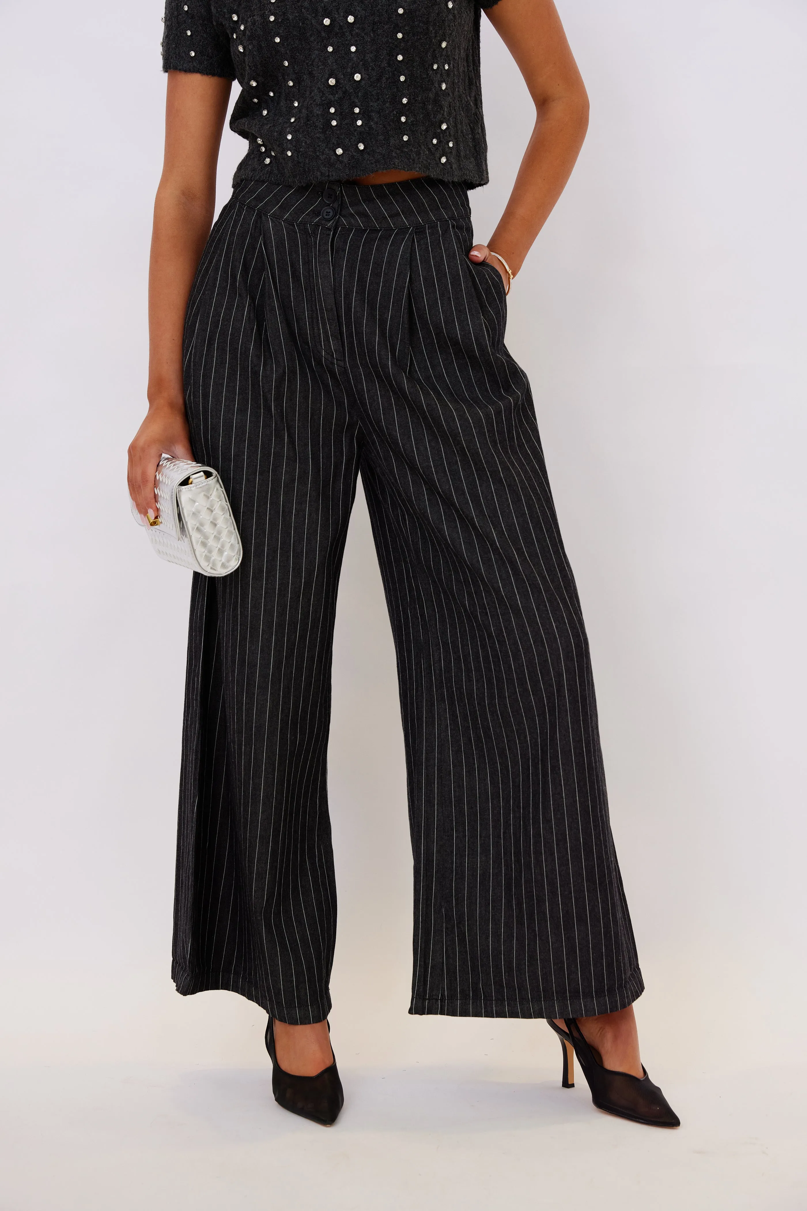 Camilla Pin Stripe Pants