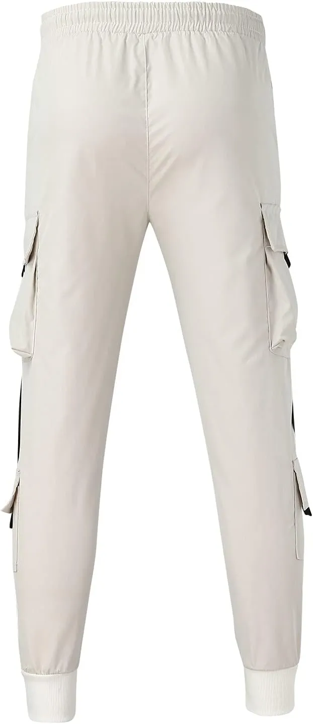 Cargo Pants for Men Big and Tall Fashion Loose Handsome Pocketjeans Pants Tooling Camouflage Pants Men's Heavyweight