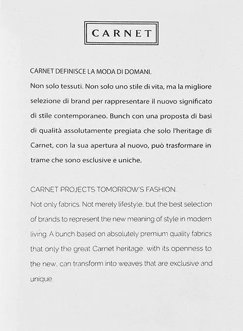 Carnet Linen Anjel Suit