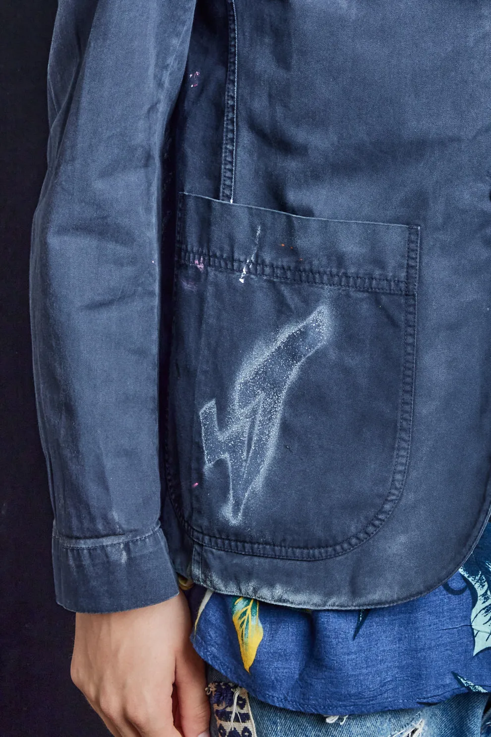 Cats Who Go To Work Jacket - Blue