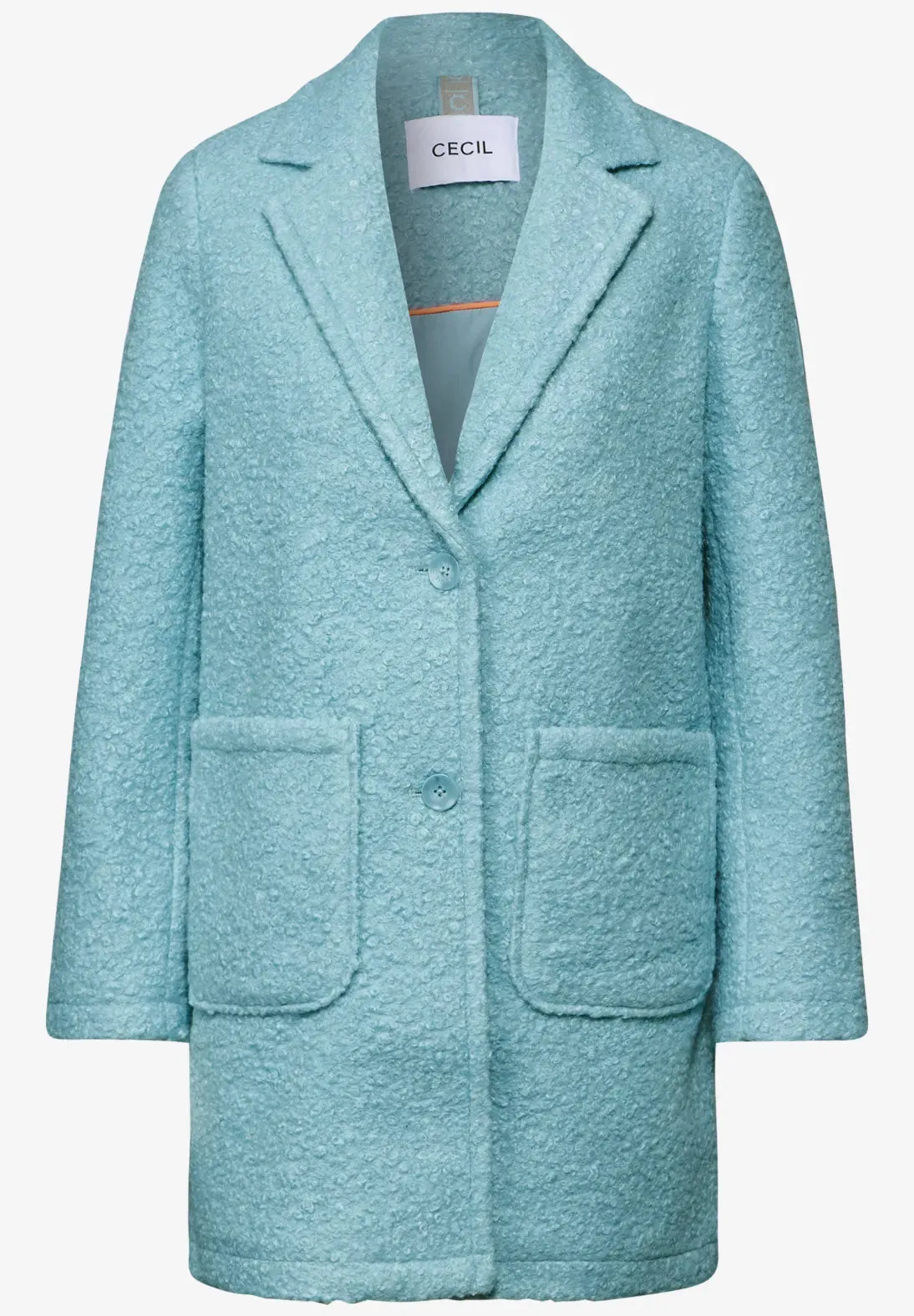 Cecil Wool Like Coat- Mint