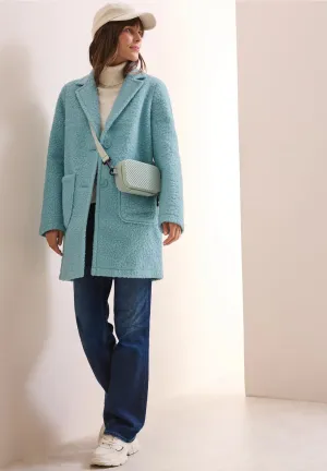 Cecil Wool Like Coat- Mint