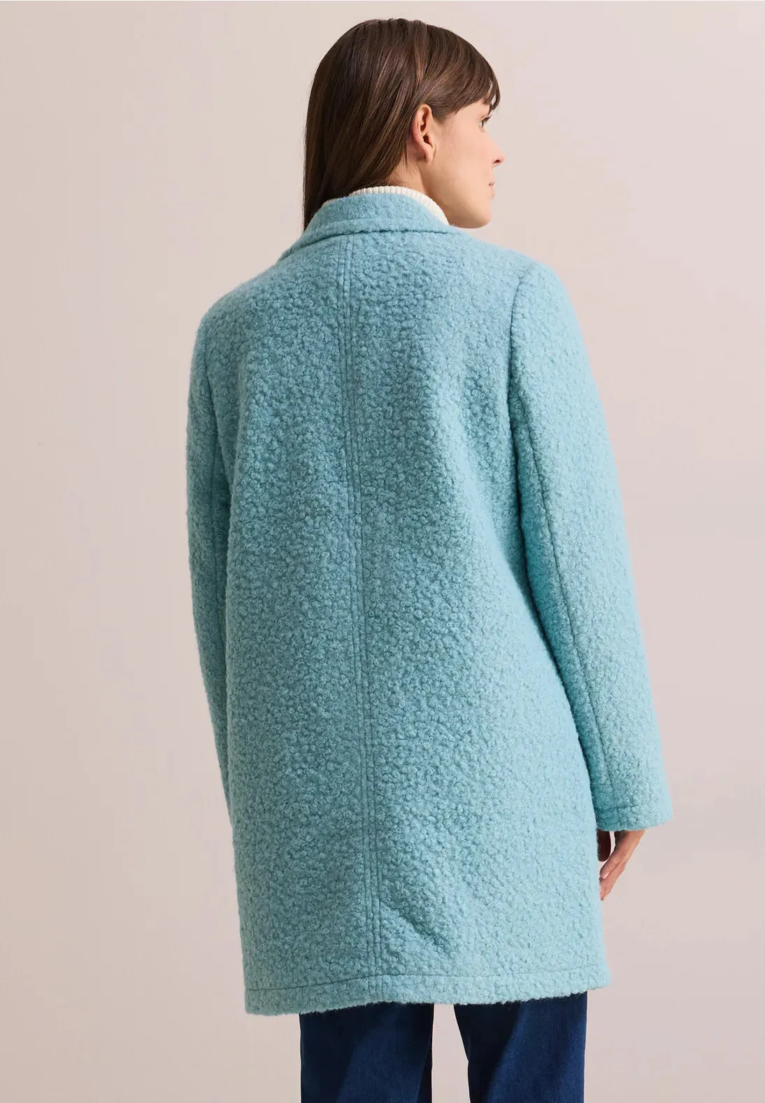 Cecil Wool Like Coat- Mint