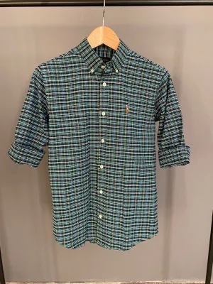 Classic Green Checkers Formal Shirt