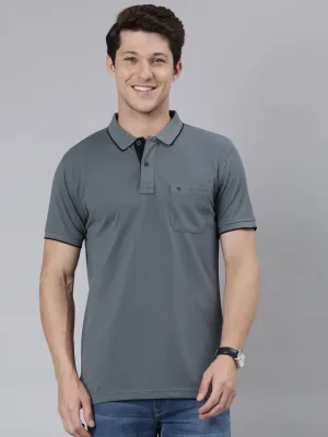 Classic Polo Men's Polo Neck Half Sleeve Slim Fit Cotton T Shirt | TOY-NOVA-STROMY WEATHER SF P