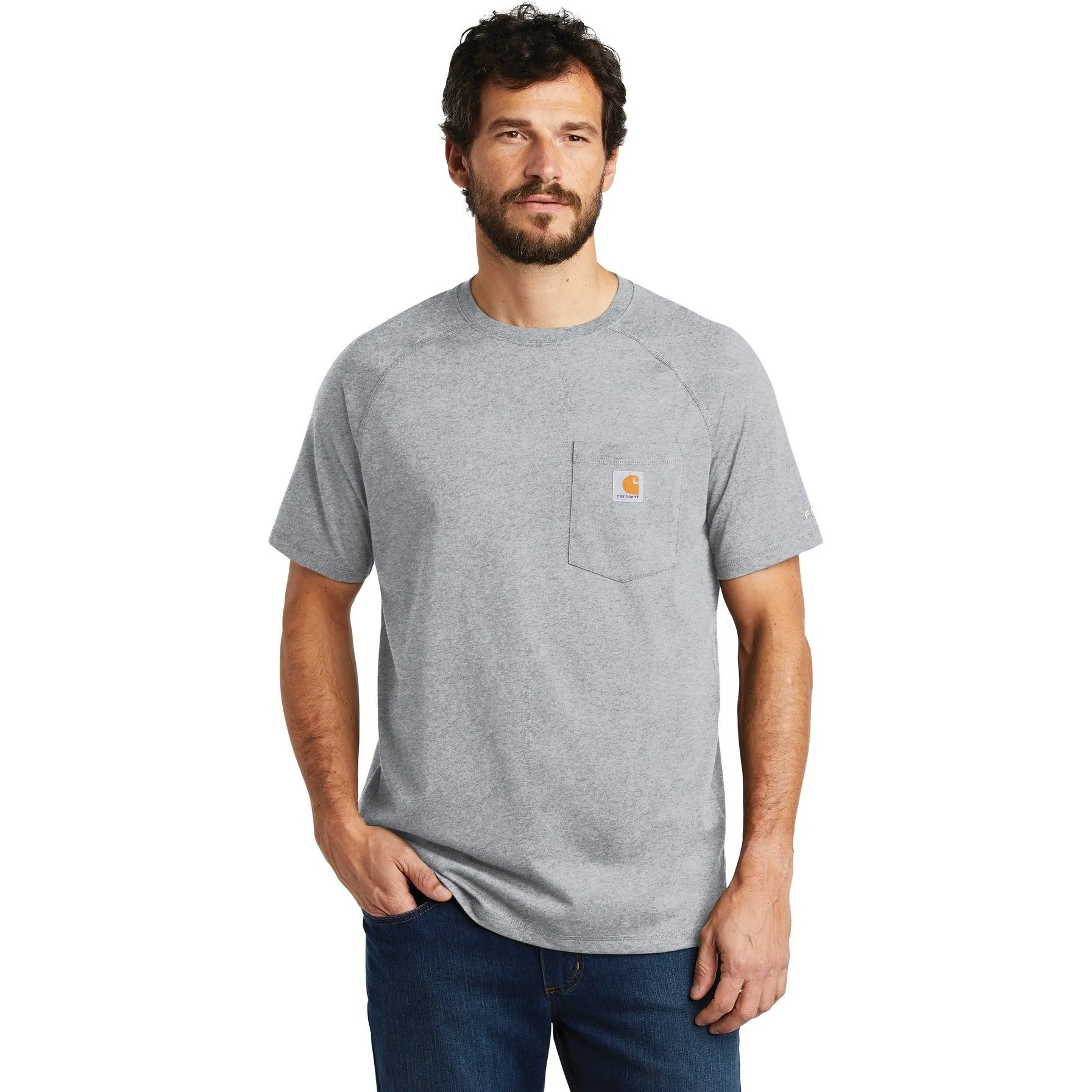 CLOSEOUT - Carhartt Force Cotton Delmont Short Sleeve T-Shirt