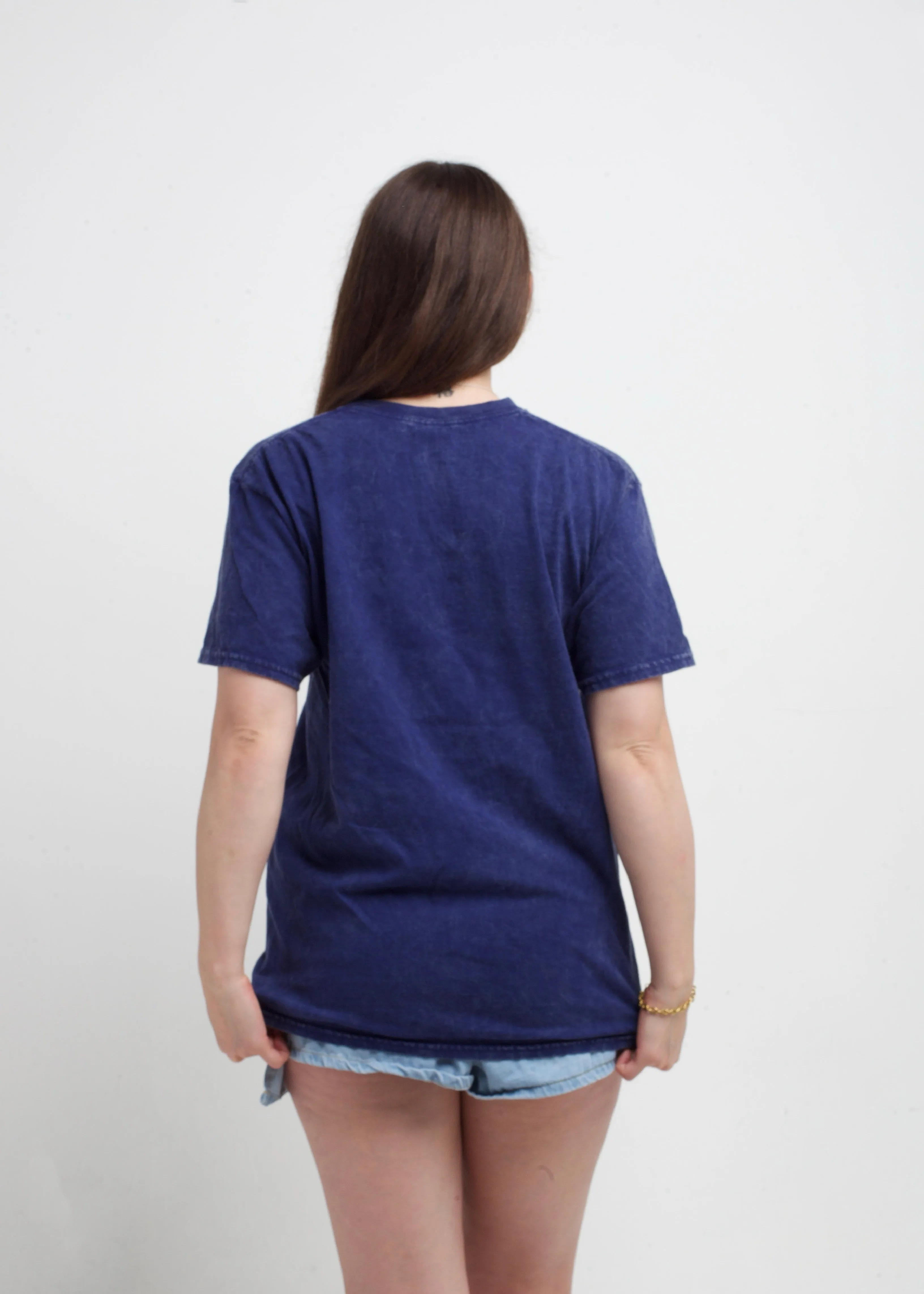 Cobalt Blue Mineral Wash T-Shirts