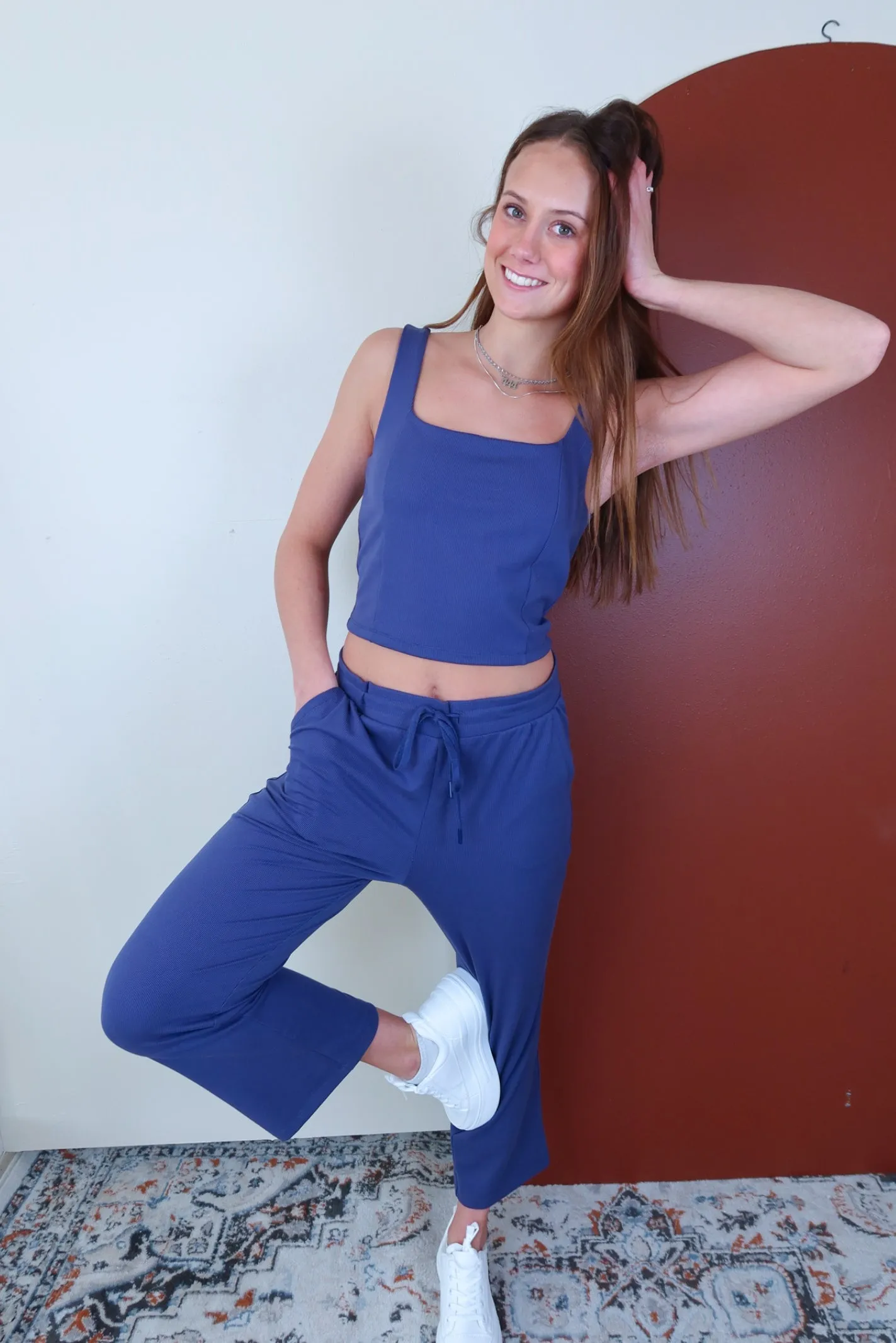 Crown Blue Clara Pants