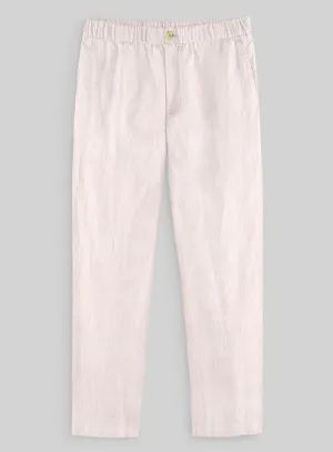 Easy Pants Roman Light Pink Linen