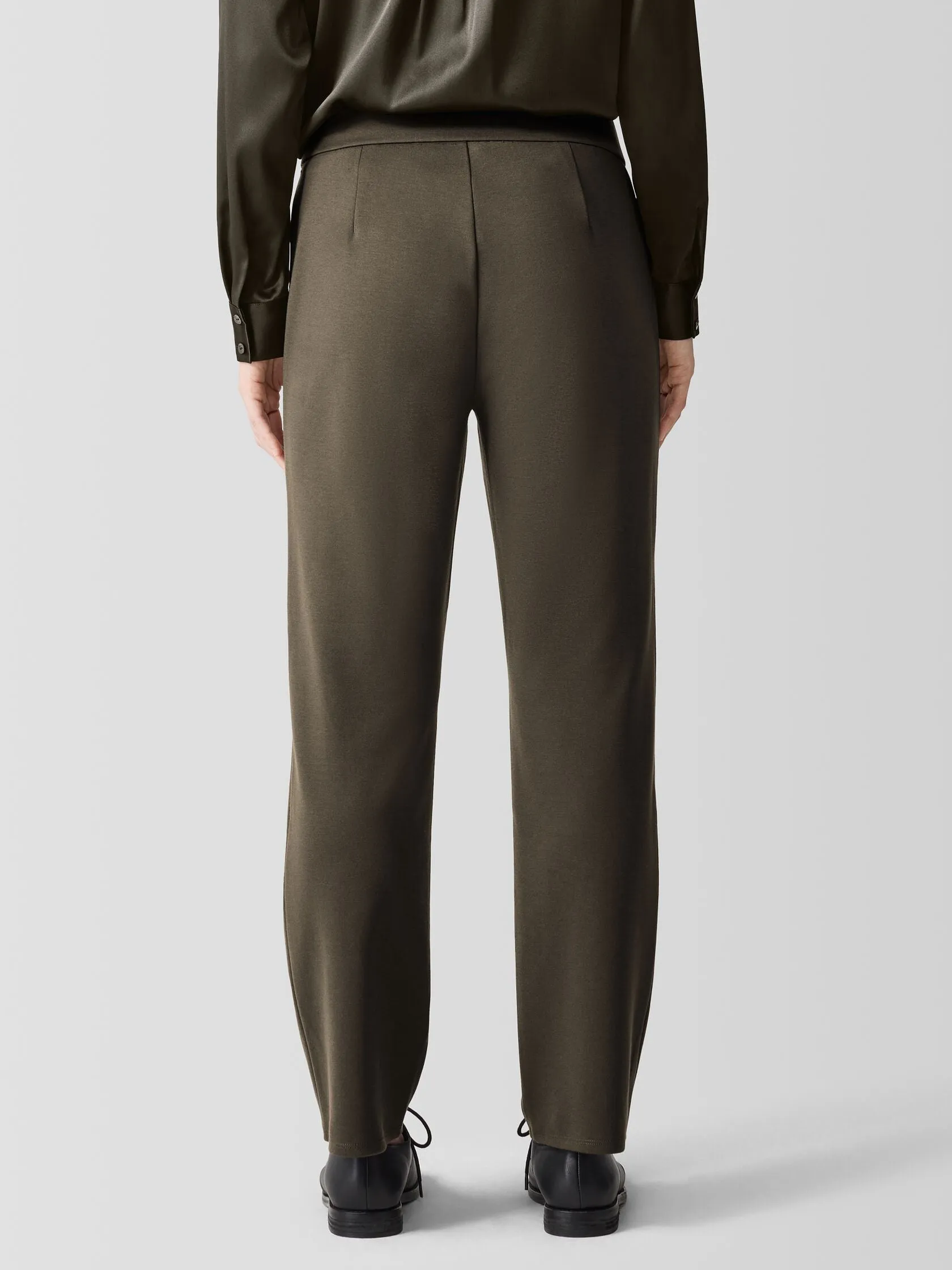 EILEEN FISHER - STRAIGHT ANKLE PANT