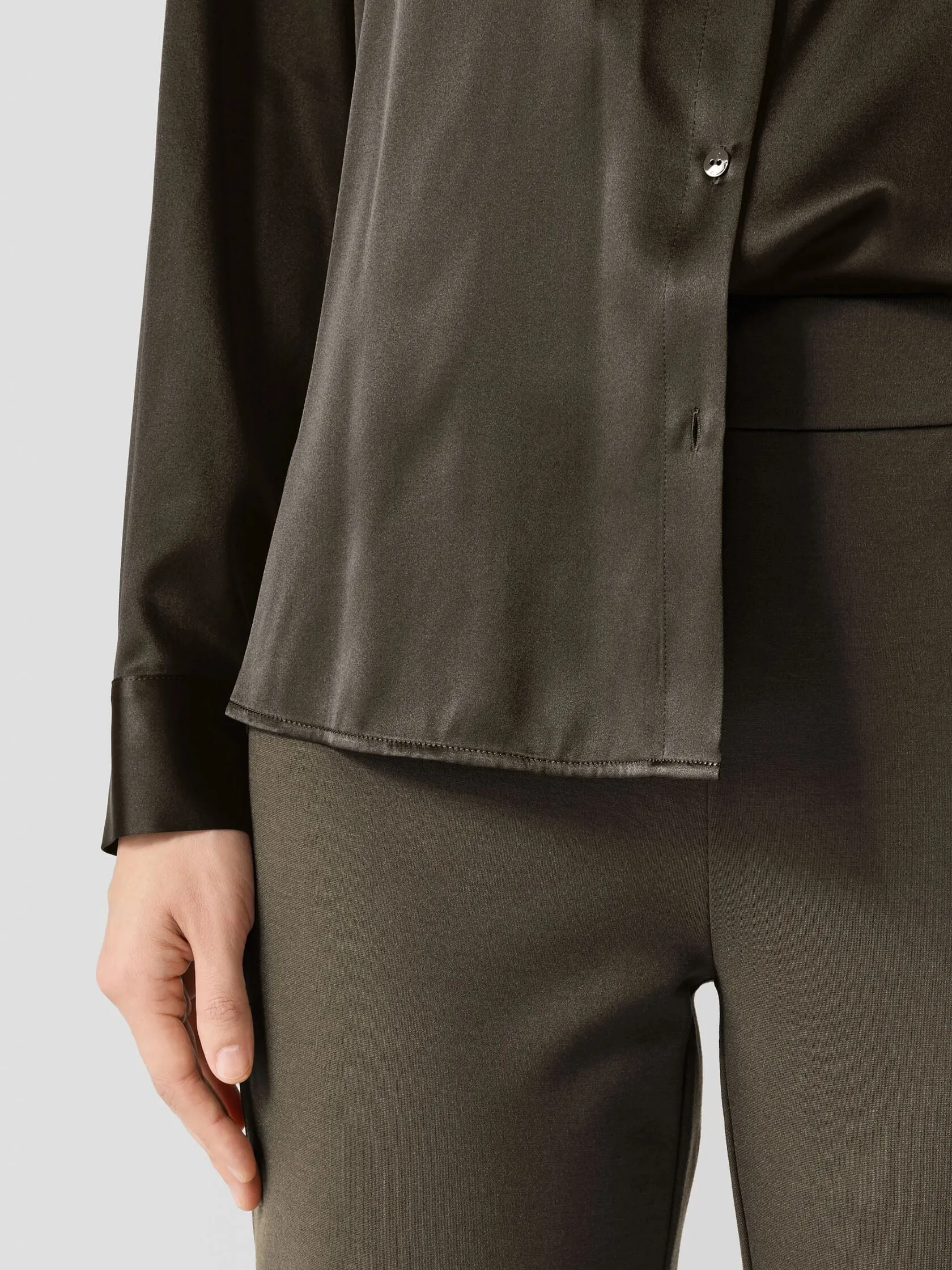 EILEEN FISHER - STRAIGHT ANKLE PANT