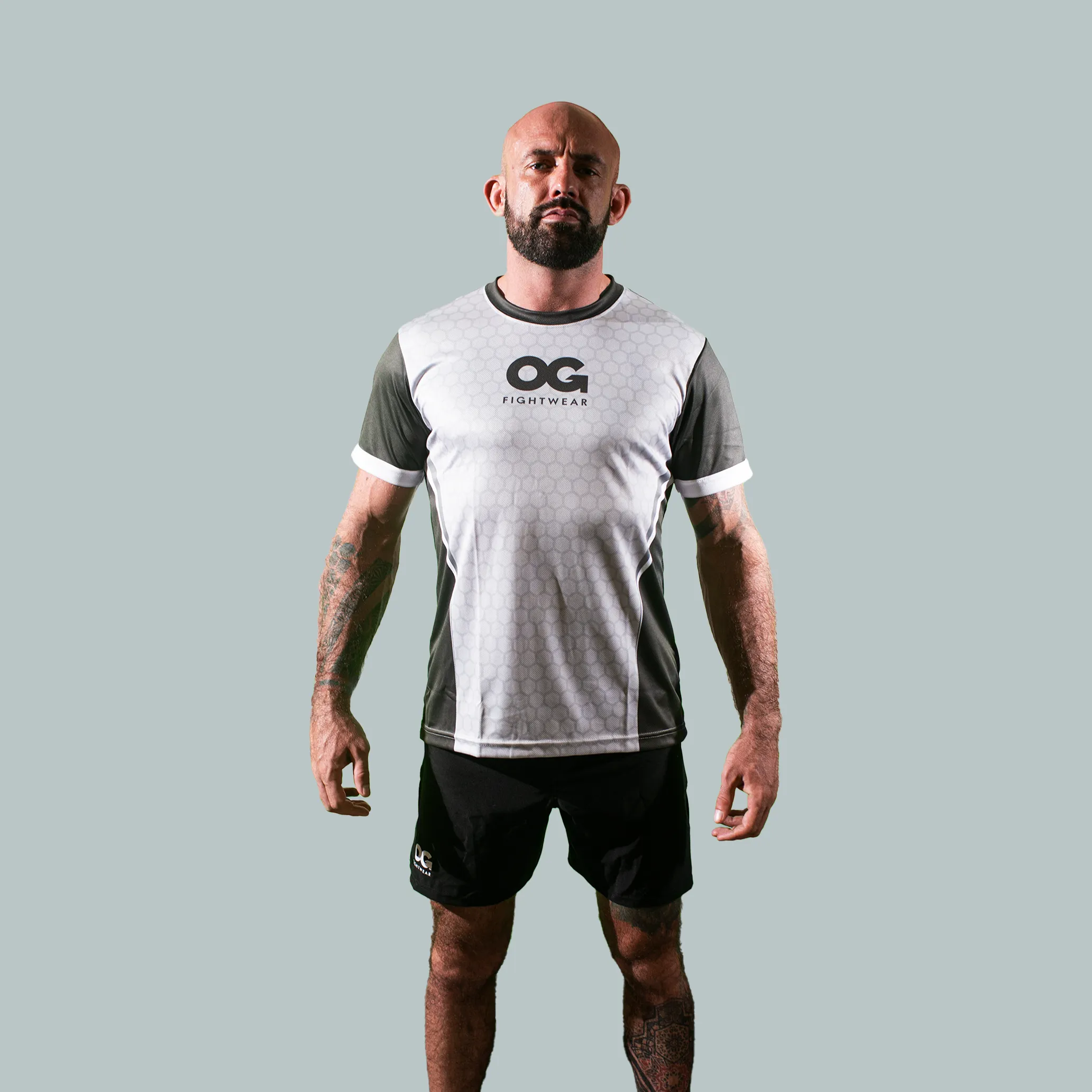 Elite Cage Microfiber T-Shirt (Grey)