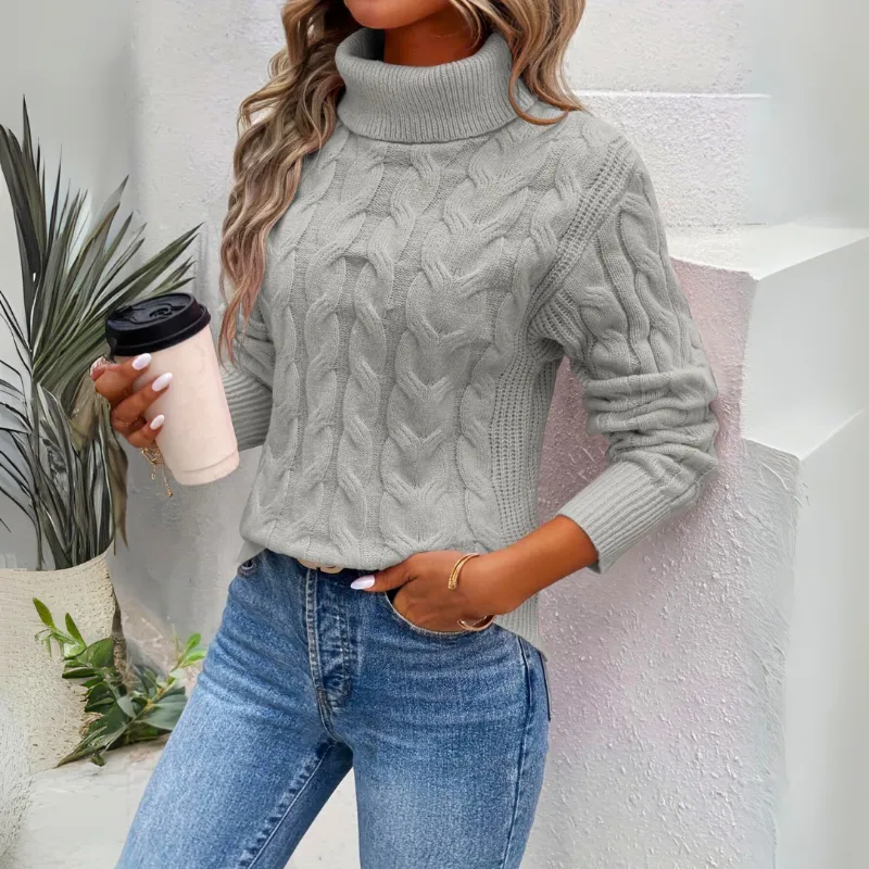 Far | Knitted Turtleneck Sweater
