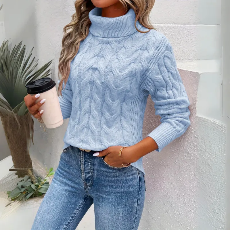 Far | Knitted Turtleneck Sweater