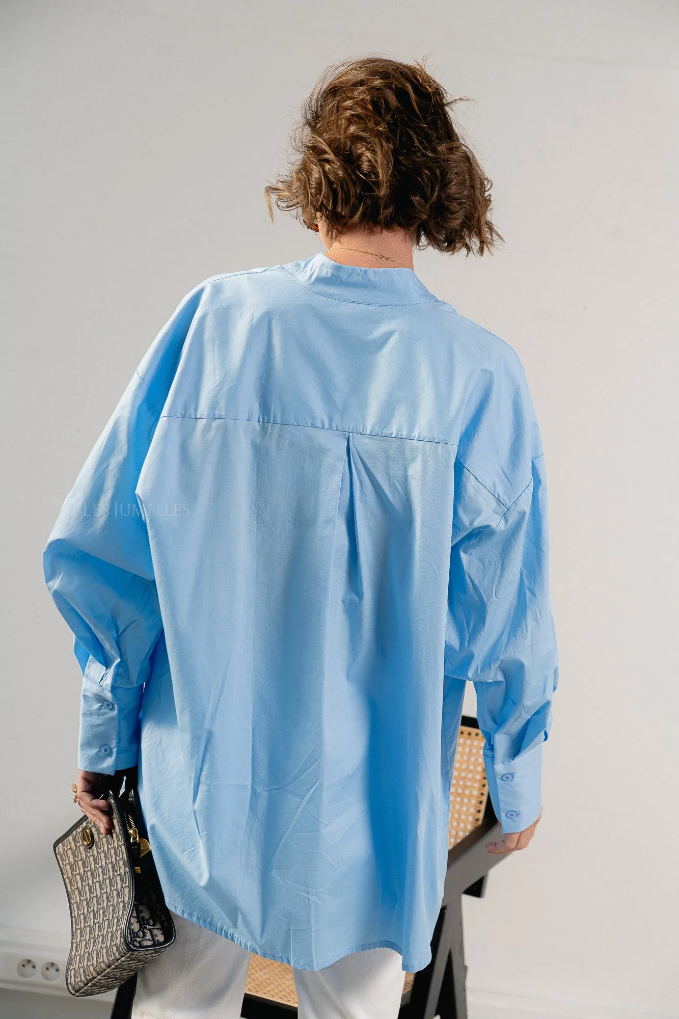 Gabrielle shirt baby blue