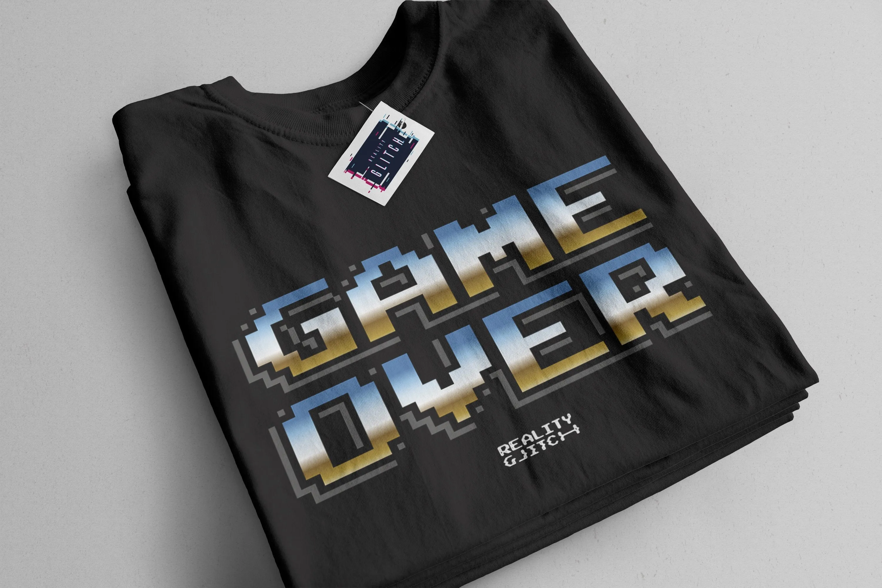 Game Over Retro 80's Mens T-Shirt