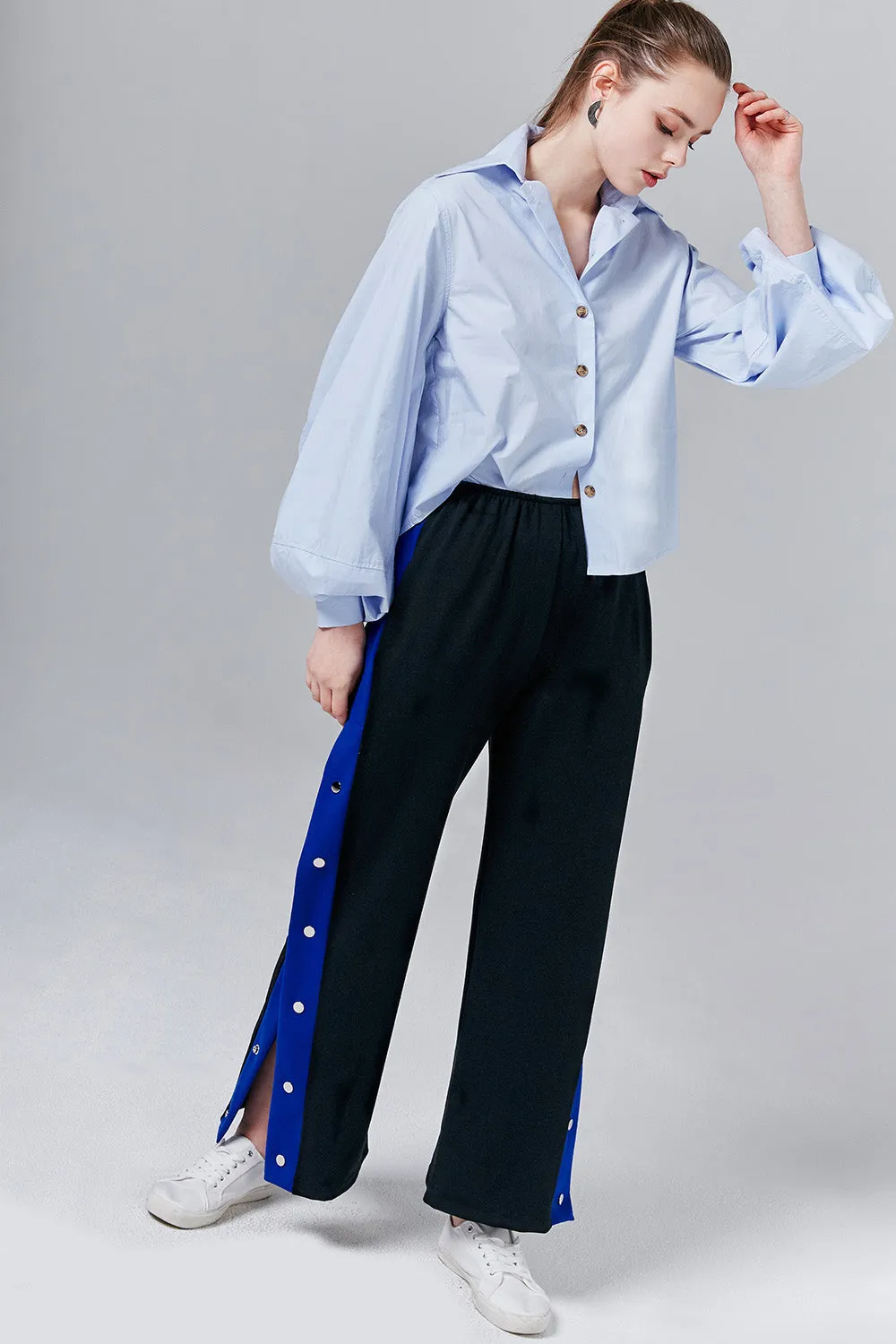 Helena Contrast Stripe Tearaway Pants