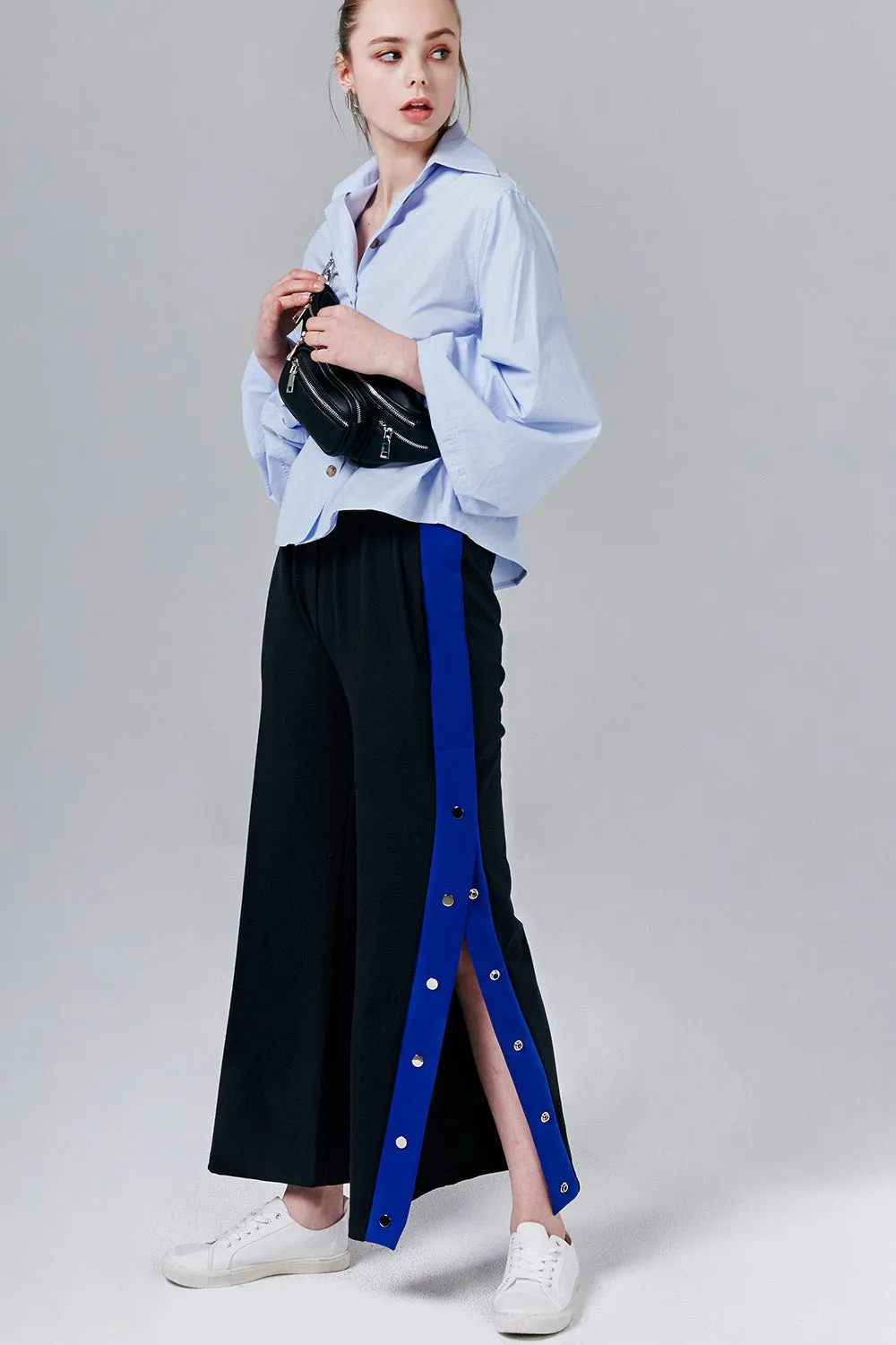 Helena Contrast Stripe Tearaway Pants