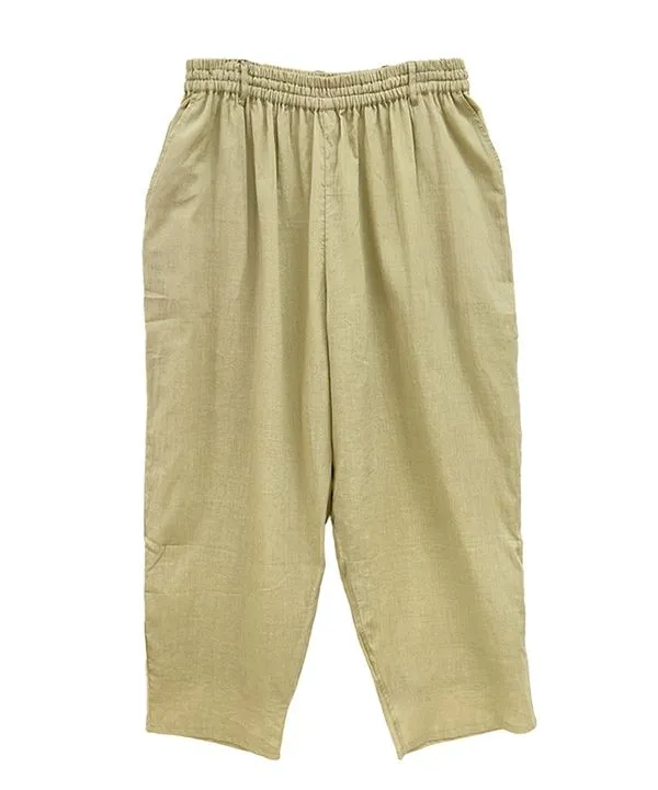 homage roses embroidered rough pants 25S499 [in stock around May].