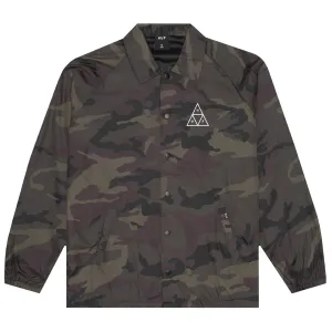 HUF TRIPLE TRIANGLE COACHES JACKET // WOODLAND