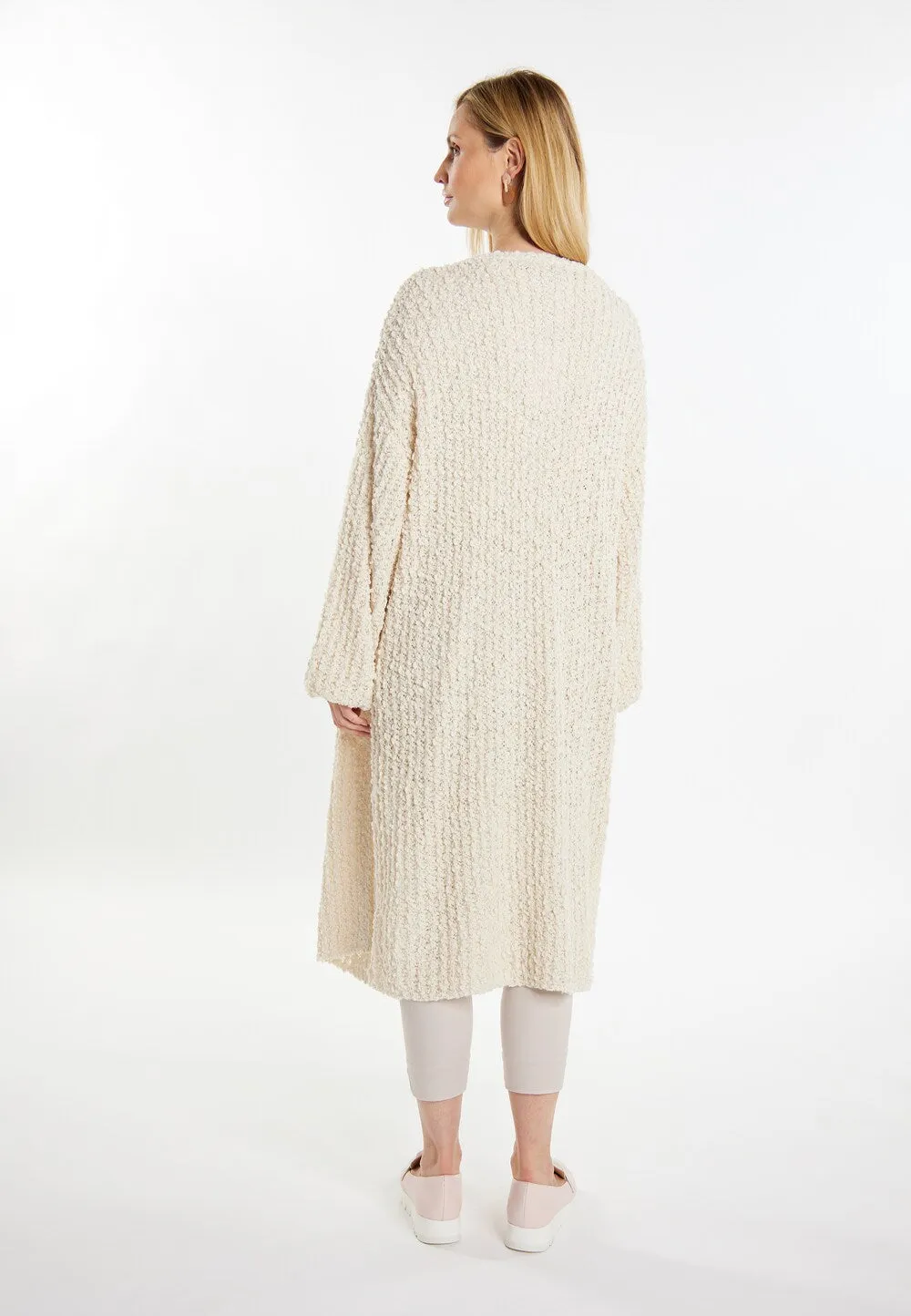 Knitted cardigan usha WHITE LABEL, cream