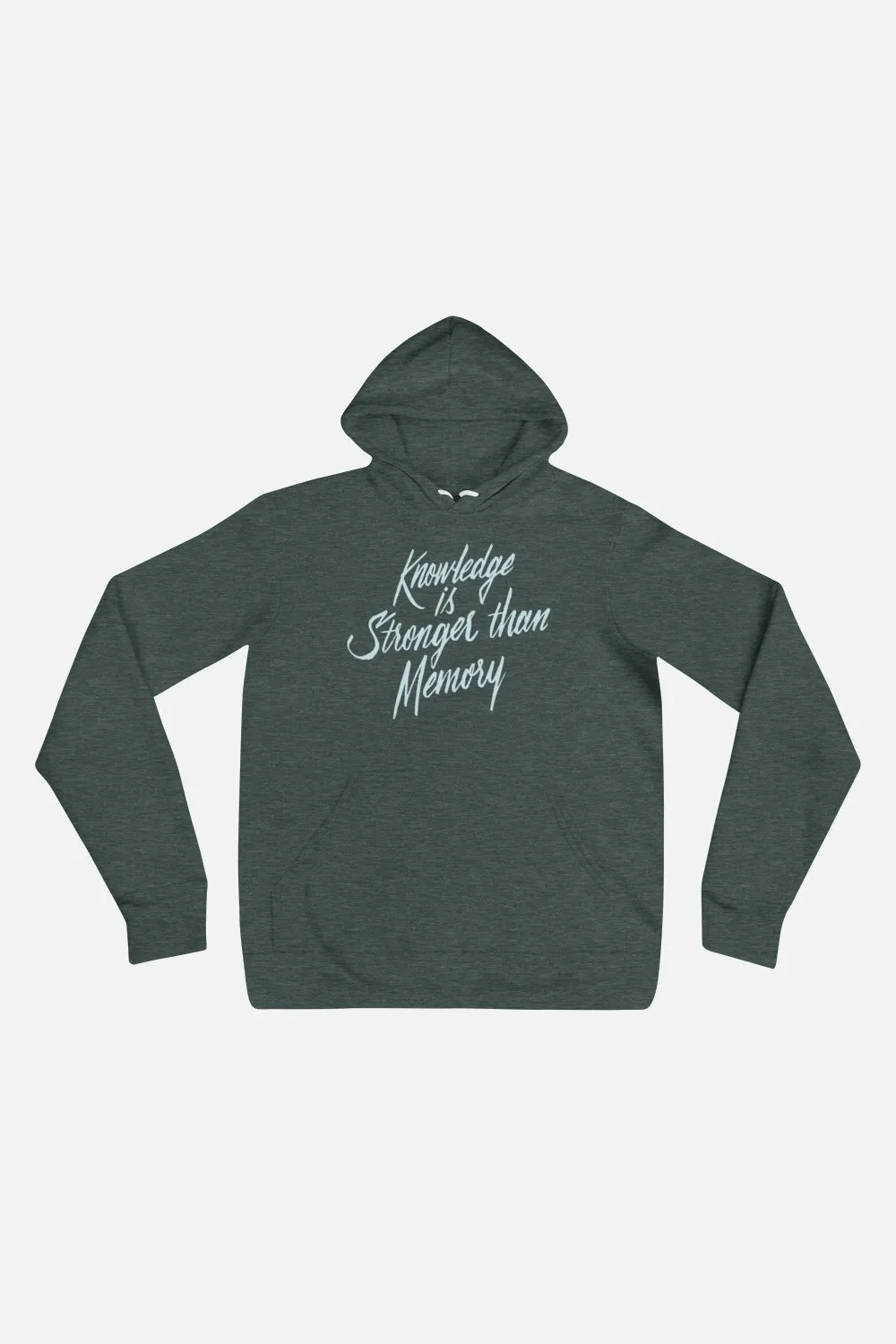 Knowledge is Stronger than Memory Unisex Hoodie | Dracula