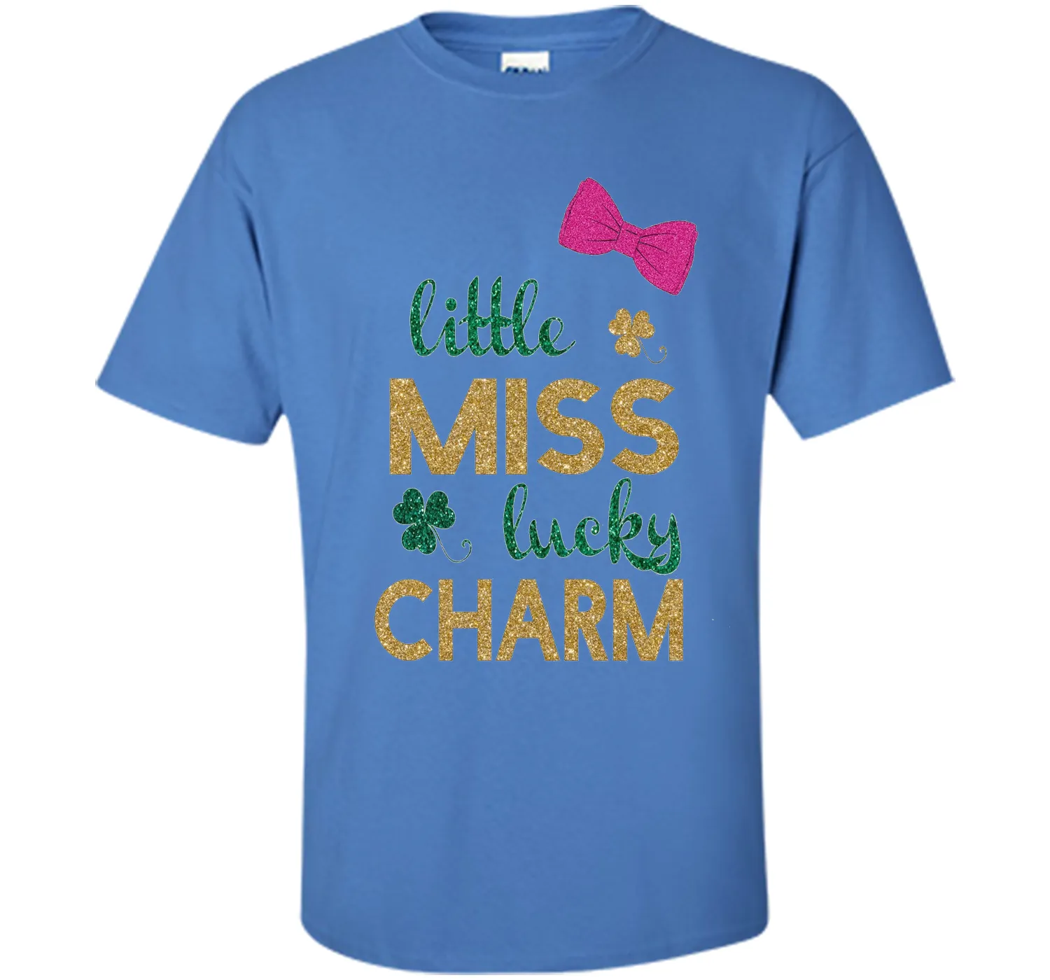 Little miss lucky charm st. patrick's day shirts for girls