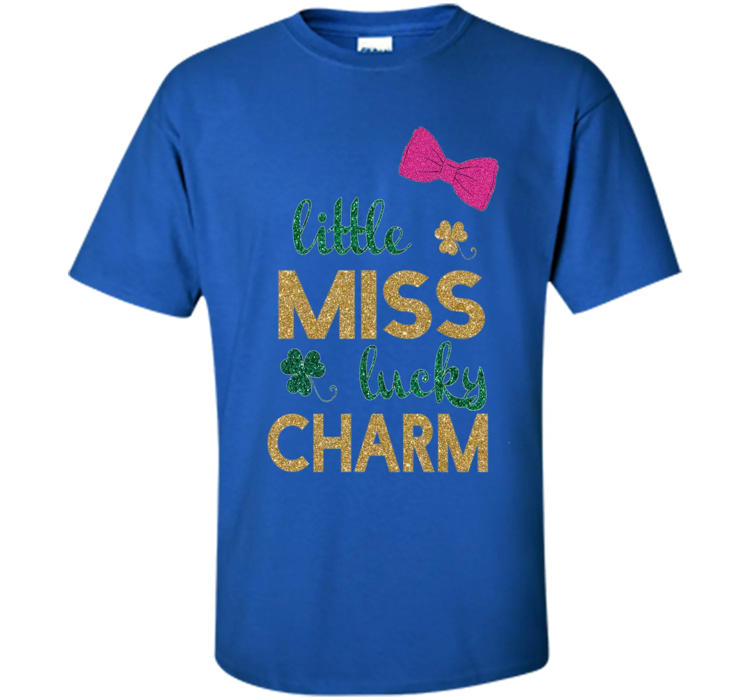 Little miss lucky charm st. patrick's day shirts for girls