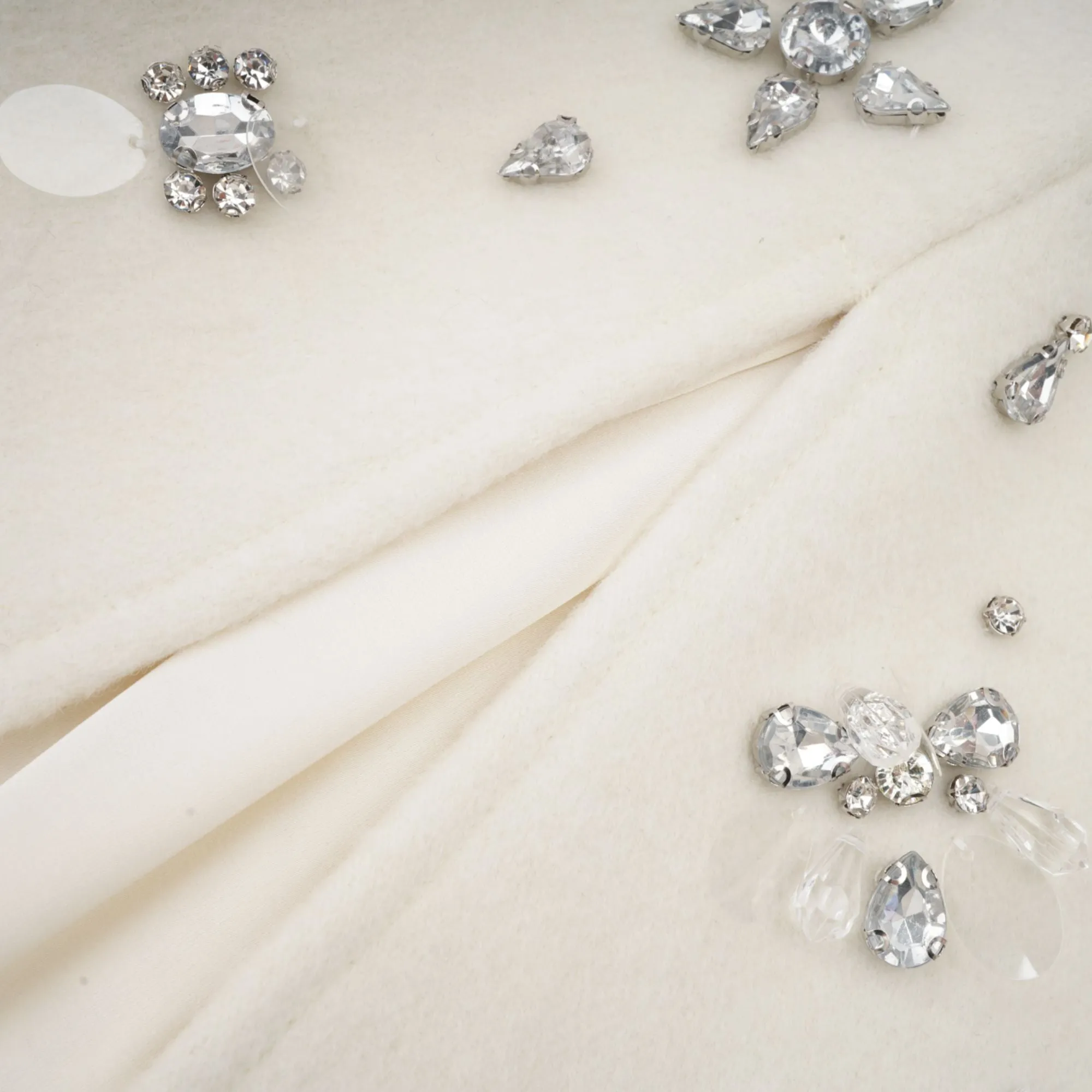 lonore embellished cape-design jacket