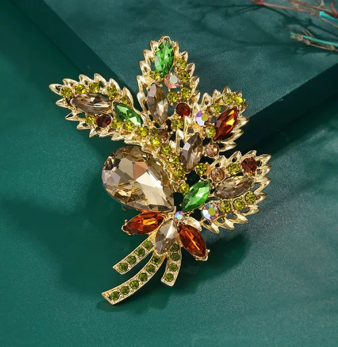 Malle Embroidery Brooch Pin