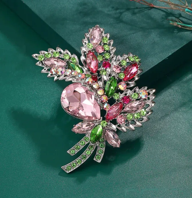 Malle Embroidery Brooch Pin