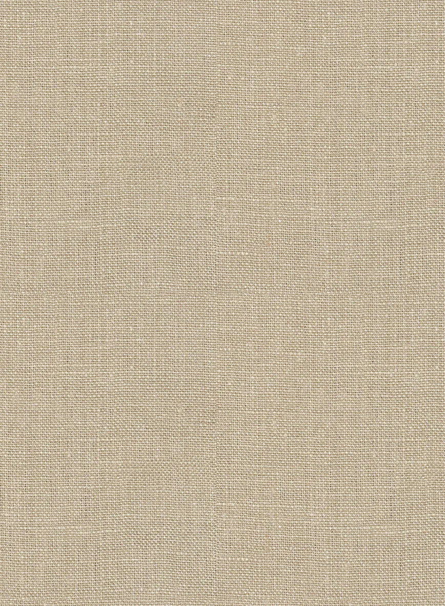 Maple Khaki Pure Linen Pants