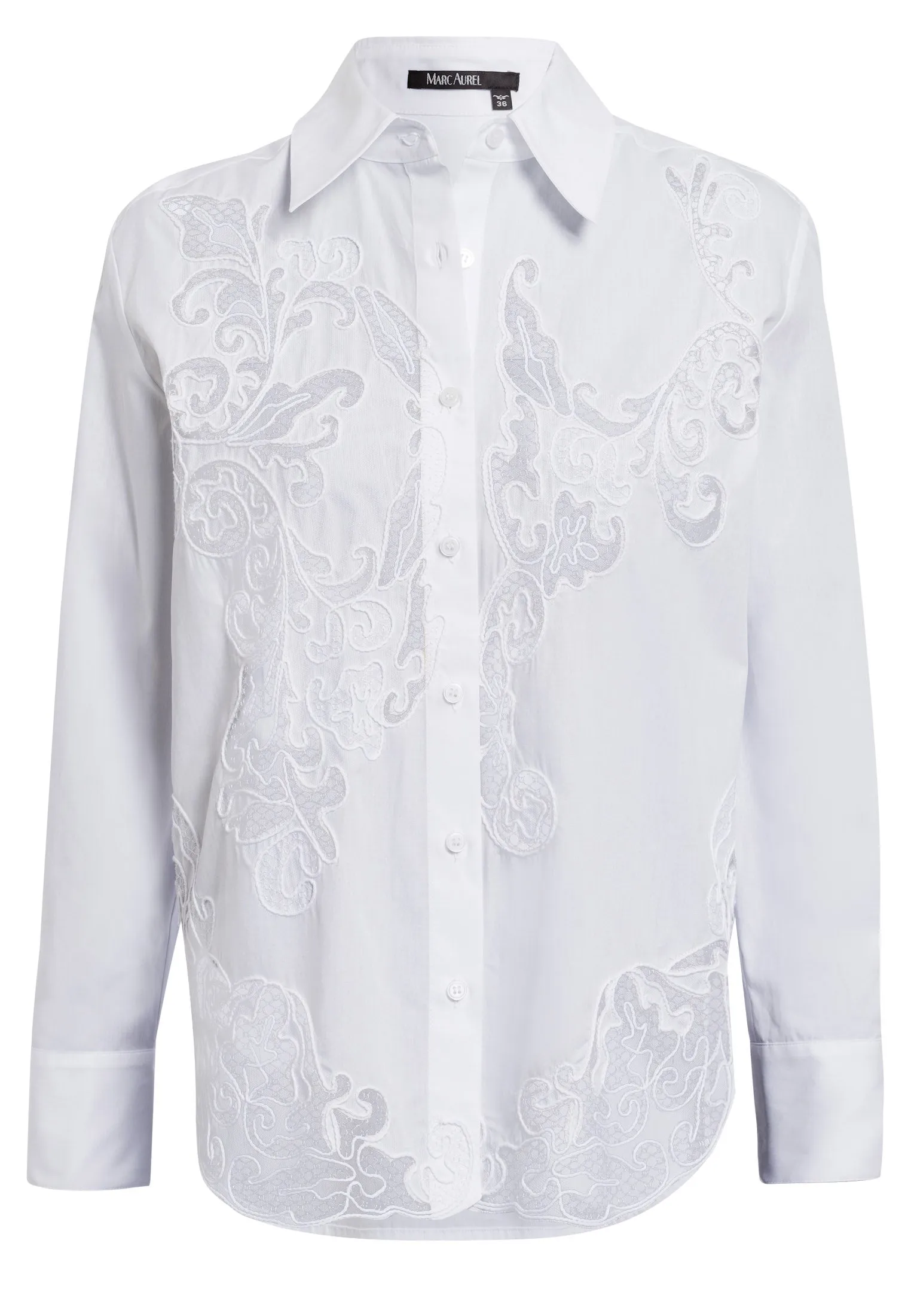 MARC AUREL Blouse with embroidery
