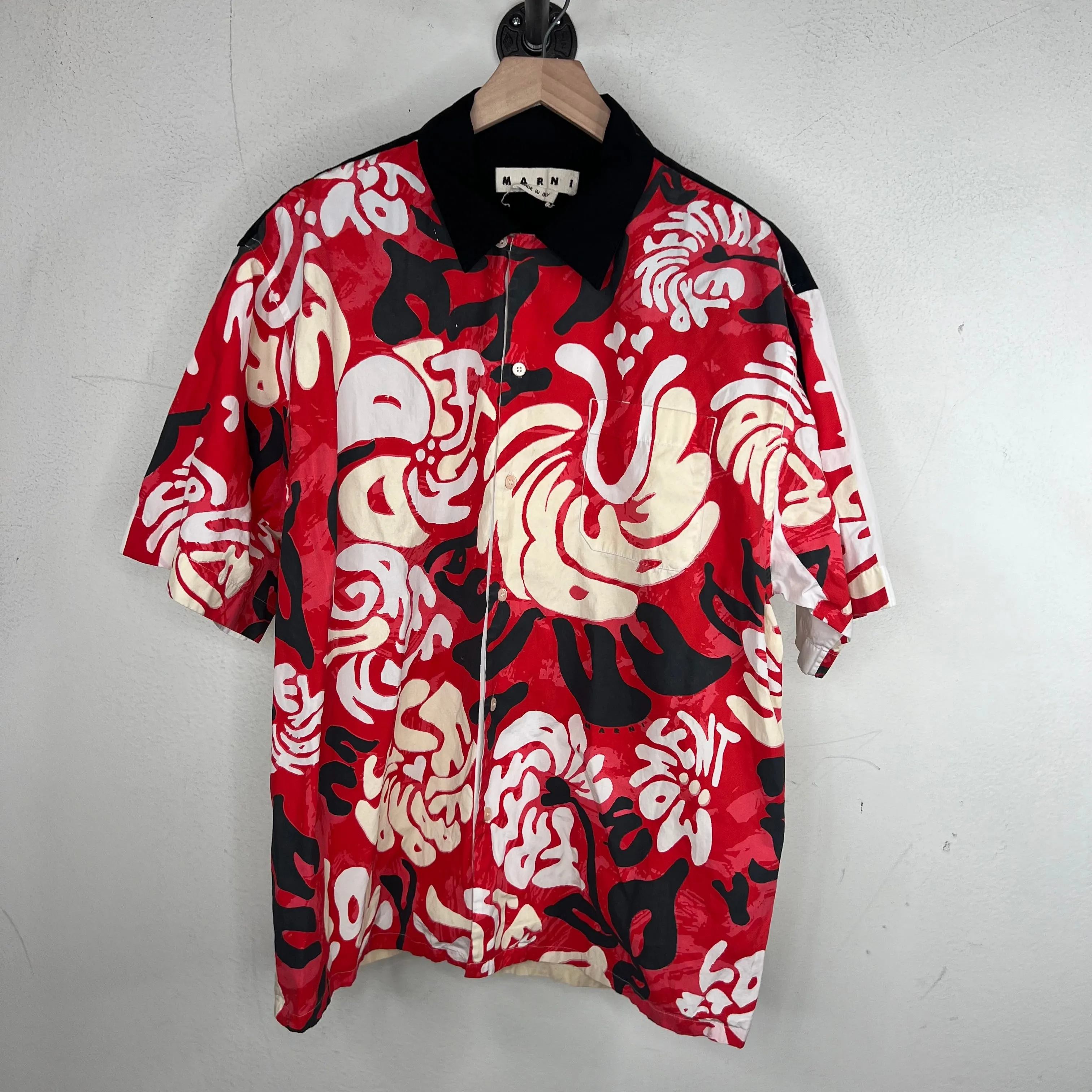 Marni Hawaiian Button Up Shirt