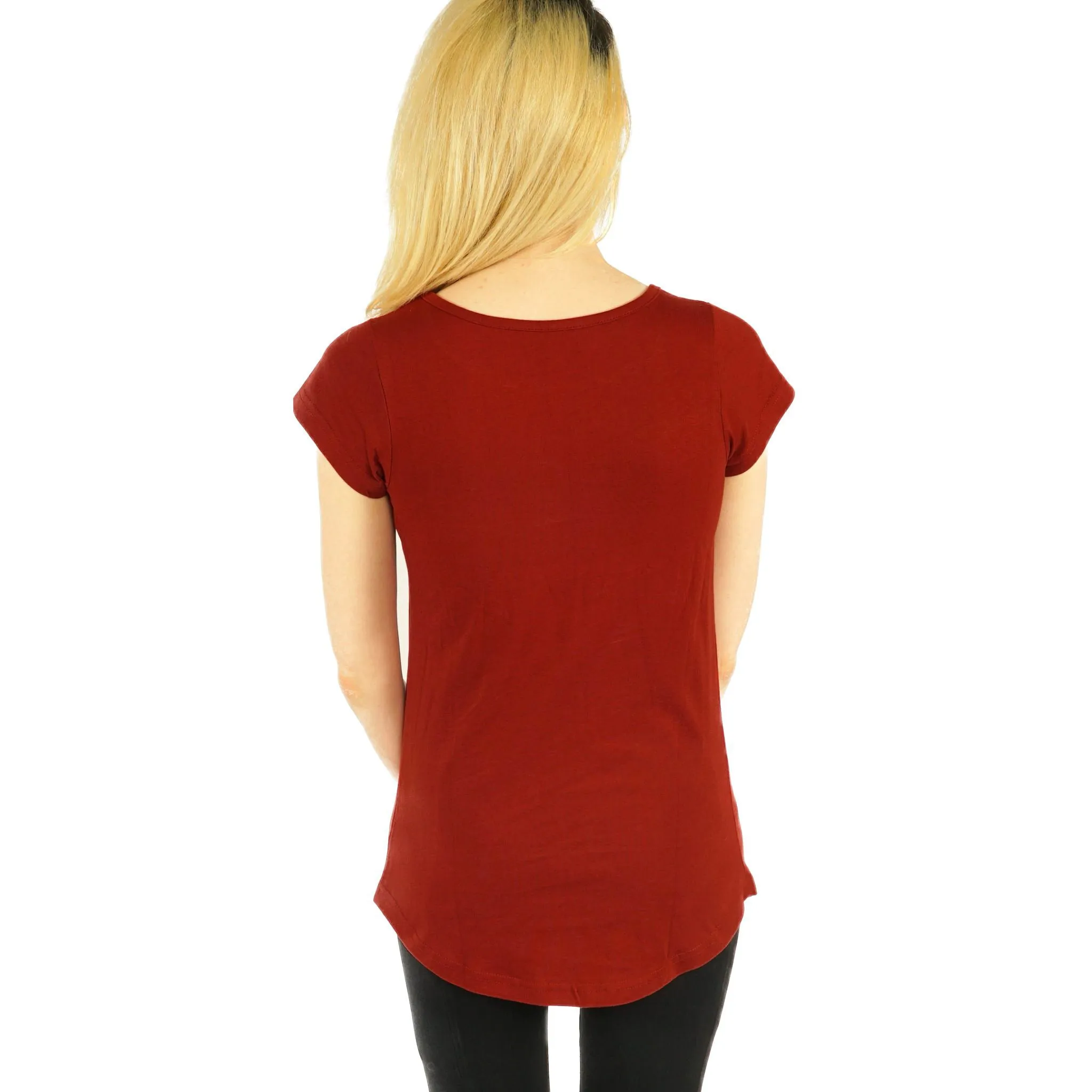 Maroon Ida Top [FINAL SALE]