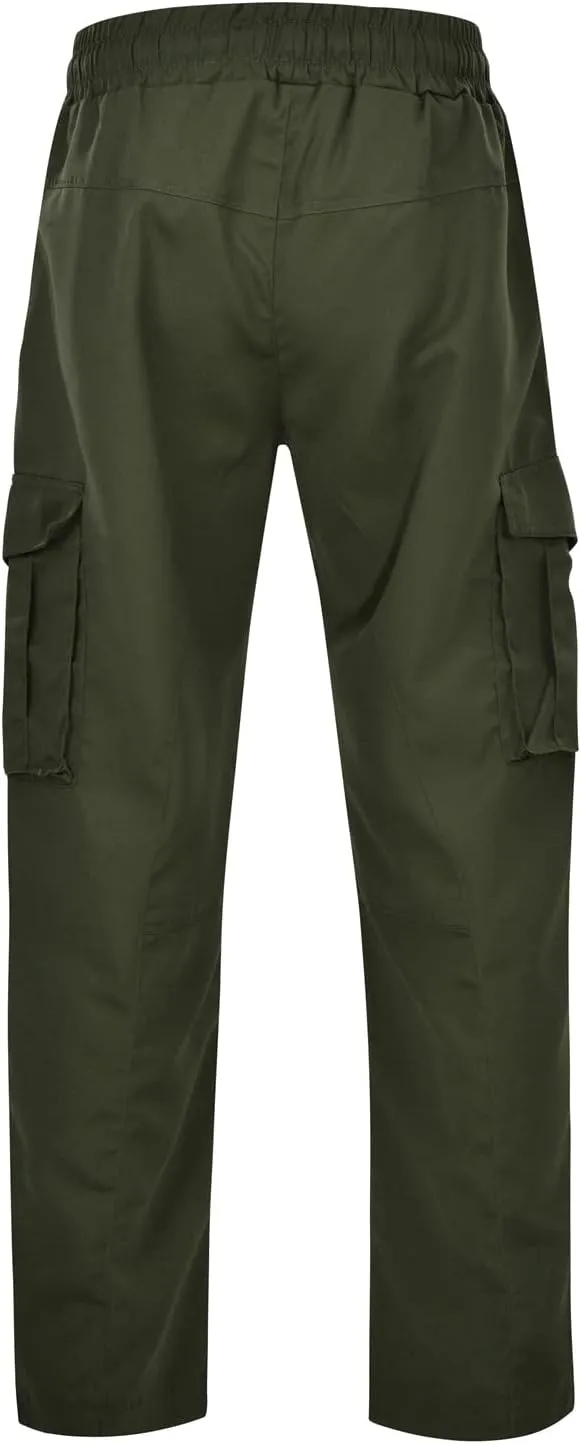Mens Sweatpants Joggers Pants Man Drawstring Colorblock Patchwork Cargo Pants Loose Fit Drawstring Sweatpants Street