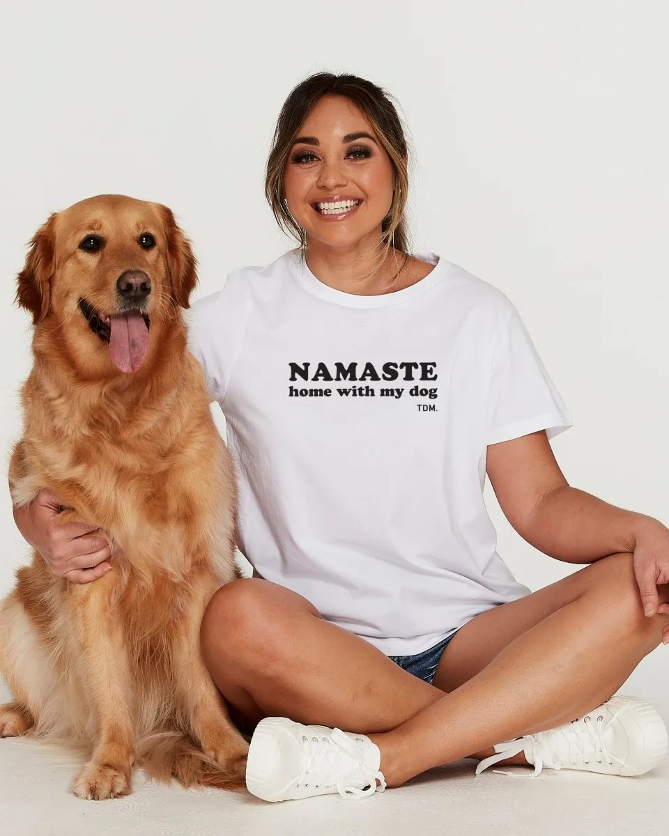 Namaste Home With My Dog/s Classic T-Shirt