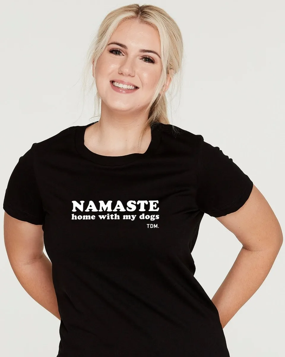 Namaste Home With My Dog/s Classic T-Shirt